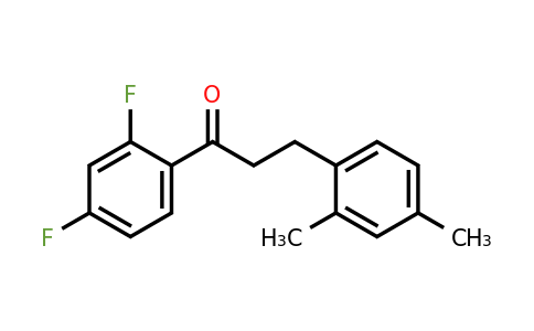 898794-54-2 | 2',4'-Difluoro-3-(2,4-dimethylphenyl)propiophenone