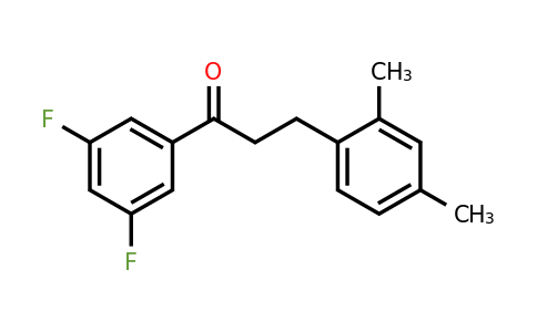 898794-58-6 | 3',5'-Difluoro-3-(2,4-dimethylphenyl)propiophenone