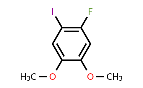 900175-06-6 | 1,2-Dimethoxy-4-fluoro-5-iodobenzene