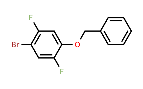 901238-24-2 | 1-(Benzyloxy)-4-bromo-2,5-difluorobenzene