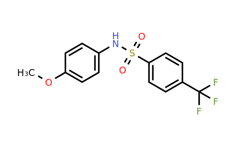 903250-29-3 | N-(4-Methoxyphenyl)-4-(trifluoromethyl)benzenesulfonamide