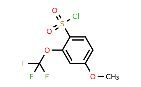 905077-05-6 | 4-Methoxy-2-(trifluoromethoxy)benzenesulfonylchloride