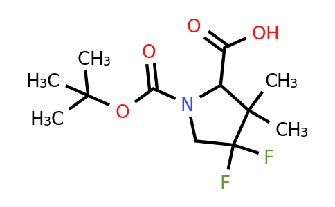 905302-02-5 | 1-(tert-Butoxycarbonyl)-4,4-difluoro-3,3-dimethylpyrrolidine-2-carboxylic acid