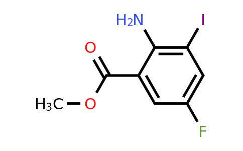 906095-67-8 | Methyl 2-amino-5-fluoro-3-iodobenzoate