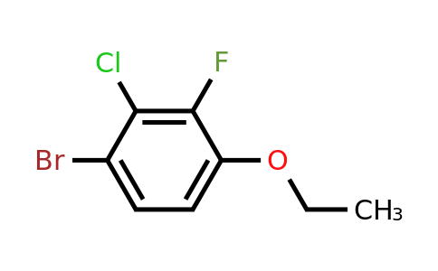 909122-17-4 | 1-Bromo-2-chloro-4-ethoxy-3-fluorobenzene