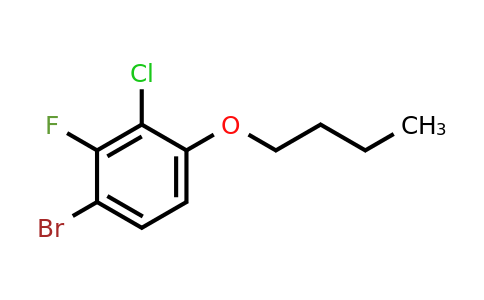 909122-20-9 | 1-Bromo-4-butoxy-3-chloro-2-fluorobenzene