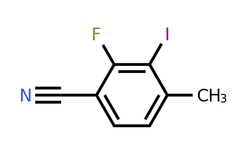 909185-86-0 | 2-Fluoro-3-iodo-4-methylbenzonitrile
