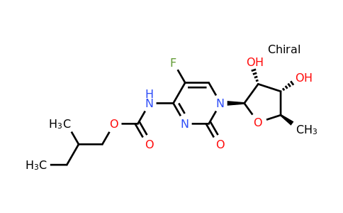 910129-15-6 | 2-Methylbutyl (1-((2R,3R,4S,5R)-3,4-dihydroxy-5-methyltetrahydrofuran-2-yl)-5-fluoro-2-oxo-1,2-dihydropyrimidin-4-yl)carbamate