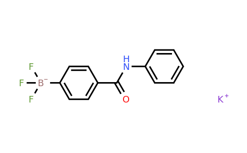 912350-01-7 | Potassium [4-(phenylamino-1-carbonyl)phenyl]trifluoroborate