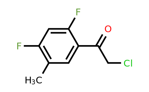 913073-68-4 | 2',4'-Difluoro-5'-methylphenacyl chloride