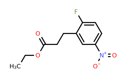 91319-52-7 | Ethyl 2-fluoro-5-nitrophenylpropanoate