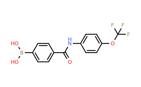 913198-23-9 | (4-((4-(trifluoromethoxy)phenyl)carbamoyl)phenyl)boronic acid