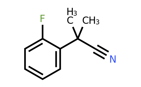 913720-00-0 | 2-(2-Fluorophenyl)-2-methylpropanenitrile