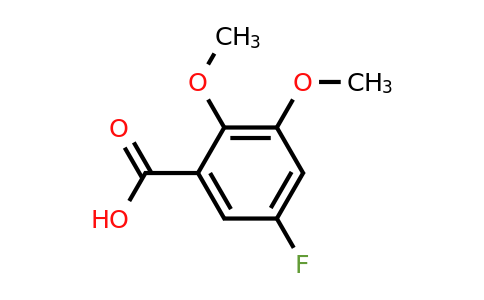 91407-43-1 | 2,3-Dimethoxy-5-fluorobenzoic acid