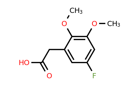 91407-45-3 | 2,3-Dimethoxy-5-fluorophenylacetic acid