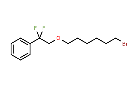 915132-91-1 | (2-((6-Bromohexyl)oxy)-1,1-difluoroethyl)benzene
