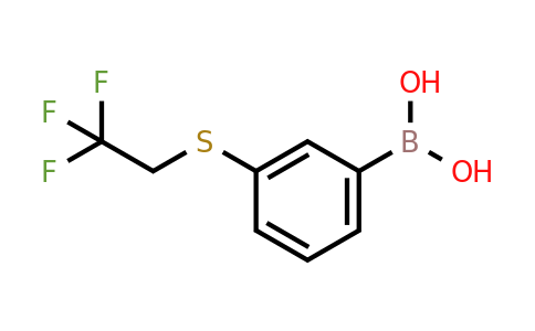 915402-00-5 | (3-((2,2,2-Trifluoroethyl)thio)phenyl)boronic acid