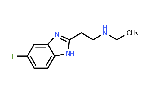 915921-45-8 | N-Ethyl-2-(5-fluoro-1H-benzo[d]imidazol-2-yl)ethanamine
