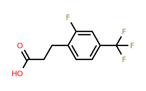 916420-38-7 | 3-(2-Fluoro-4-(trifluoromethyl)phenyl)propanoic acid