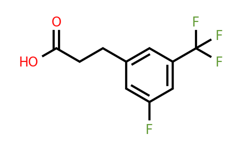 916420-41-2 | 3-(3-Fluoro-5-(trifluoromethyl)phenyl)propanoic acid