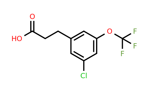916420-74-1 | 3-(3-Chloro-5-(trifluoromethoxy)phenyl)propanoic acid