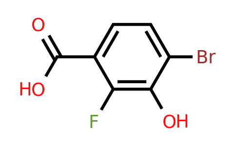 91659-03-9 | 4-Bromo-2-fluoro-3-hydroxybenzoic acid