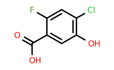 91659-14-2 | 4-Chloro-2-fluoro-5-hydroxybenzoic acid