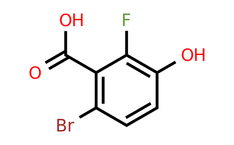 91659-33-5 | 6-Bromo-2-fluoro-3-hydroxybenzoic acid