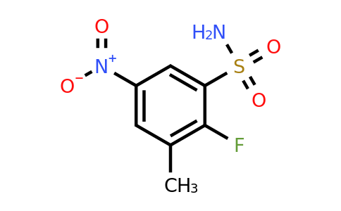 916737-69-4 | 2-Fluoro-3-methyl-5-nitrobenzenesulfonamide