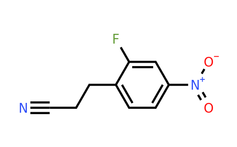 916737-96-7 | 2-Fluoro-4-nitrophenylpropanenitrile