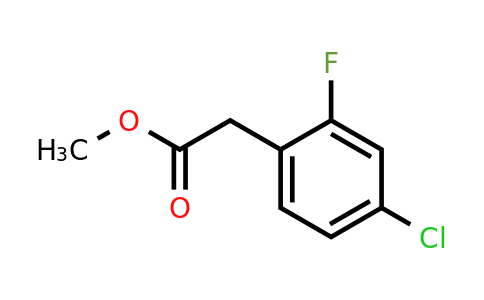 917023-04-2 | Methyl 2-(4-chloro-2-fluorophenyl)acetate