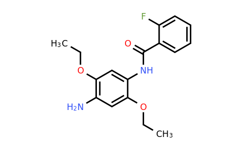 917561-73-0 | N-(4-Amino-2,5-diethoxyphenyl)-2-fluorobenzamide