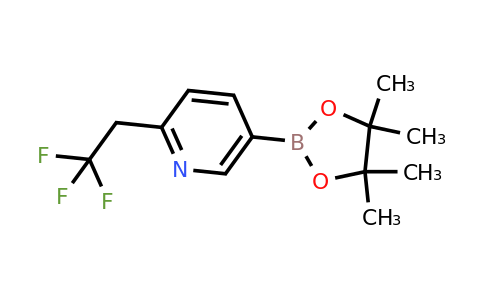917969-86-9 | 5-(4,4,5,5-Tetramethyl-1,3,2-dioxaborolan-2-yl)-2-(2,2,2-trifluoroethyl)pyridine