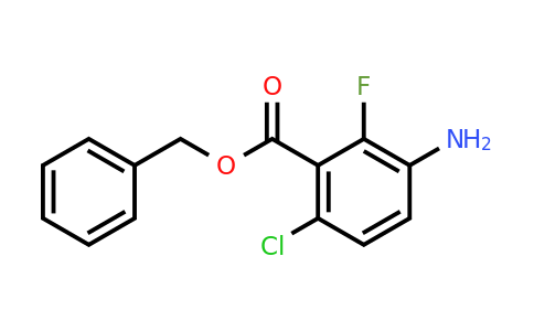 918523-46-3 | Benzyl 3-amino-6-chloro-2-fluorobenzoate