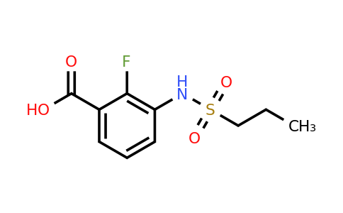 918523-49-6 | 2-Fluoro-3-(propylsulfonamido)benzoic acid