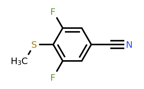 918967-38-1 | 4-Cyano-2,6-difluorothioanisole