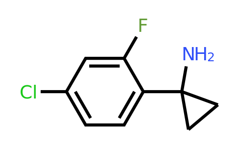 920501-77-5 | 1-(4-Chloro-2-fluorophenyl)cyclopropanamine
