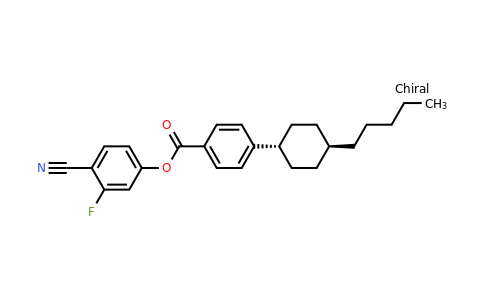 92118-84-8 | 4-Cyano-3-fluorophenyl 4-(trans-4-pentylcyclohexyl)benzoate