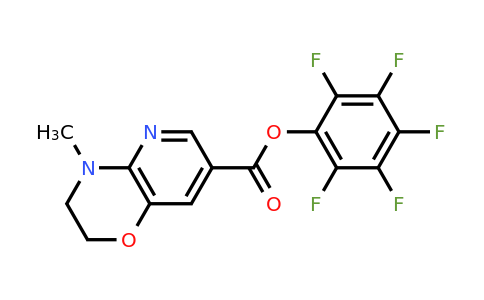 921938-83-2 | Perfluorophenyl 3,4-dihydro-4-methyl-2H-pyrido[3,2-b][1,4]oxazine-7-carboxylate