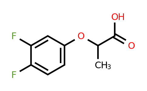 923113-40-0 | 2-(3,4-Difluorophenoxy)propanoic acid