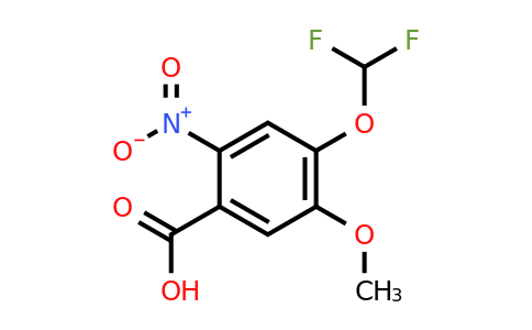 923170-53-0 | 4-(Difluoromethoxy)-5-methoxy-2-nitrobenzoic acid