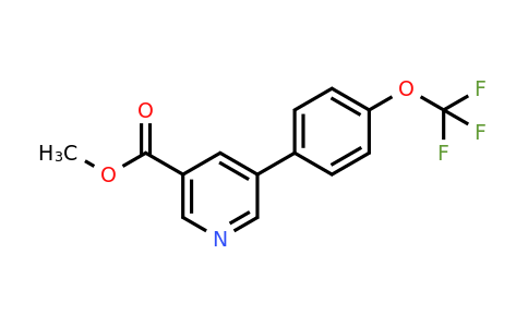 923928-27-2 | Methyl 5-(4-(trifluoromethoxy)phenyl)nicotinate