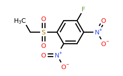 923986-64-5 | 1-(Ethylsulfonyl)-5-fluoro-2,4-dinitrobenzene
