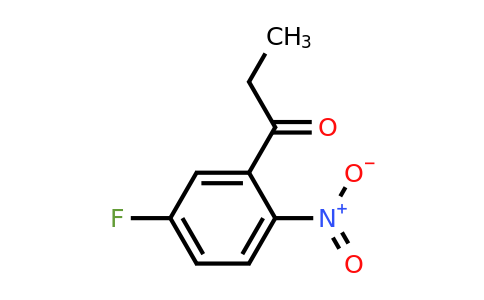 924648-17-9 | 1-(5-Fluoro-2-nitrophenyl)propan-1-one
