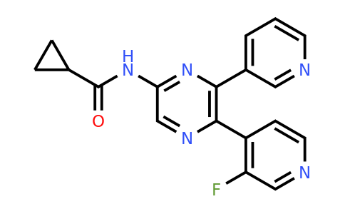 925676-48-8 | N-(5-(3-Fluoropyridin-4-yl)-6-(pyridin-3-yl)pyrazin-2-yl)cyclopropanecarboxamide