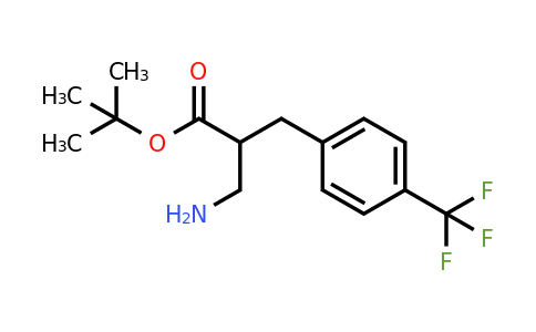 925889-77-6 | tert-Butyl 3-amino-2-(4-(trifluoromethyl)benzyl)propanoate