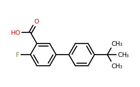 926220-65-7 | 2-Fluoro-5-(4-t-butylphenyl)benzoic acid