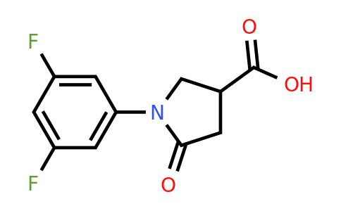 926229-10-9 | 1-(3,5-Difluorophenyl)-5-oxopyrrolidine-3-carboxylic acid