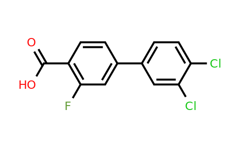 926235-03-2 | 4-(3,4-Dichlorophenyl)-2-fluorobenzoic acid