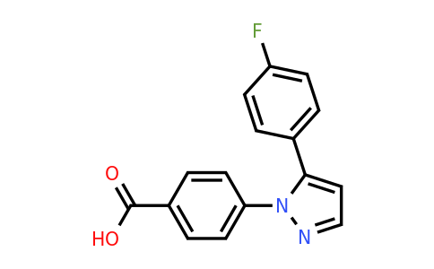 926237-30-1 | 4-[5-(4-Fluorophenyl)-1H-pyrazol-1-yl]benzoic acid